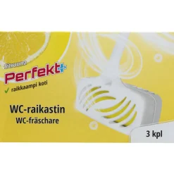 WC-raikastin Perfekt+ 3 x 40 g sitruuna