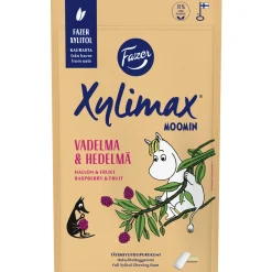 Xylimax 100 g Moomin purukumi vadelma-hedelmä