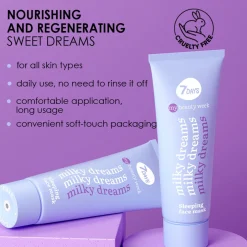 Yönaamio 7 Days 80 ml Milky Dreams