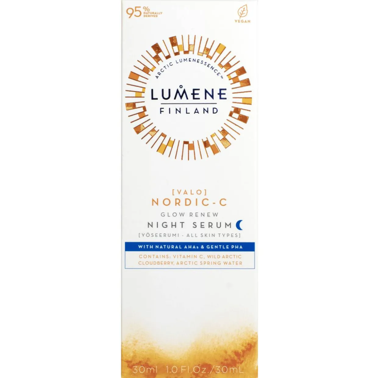 Yöseerumi Lumene VALO 30 ml kirkastava