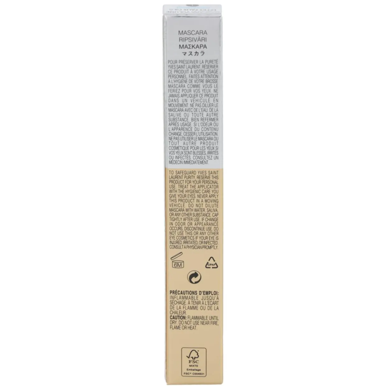 YSL Mascara Vol. Eff. Faux Cils Bl. Lux.Waterproof 6,9ml