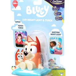 Yövalo ja taskulamppu Bluey
