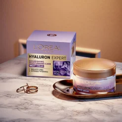 Yövoide L'Oréal Paris 50 ml Hyaluron Expert kuivalle iholle