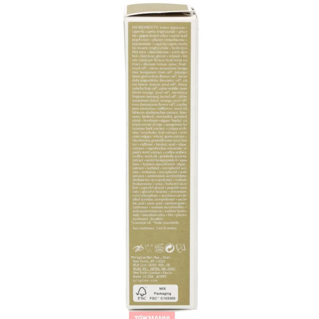 Yövoide, Origins 30 ml Plantscription Retinol with Alpine Flower