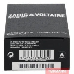 Zadig & Voltaire This Is Him Edt Spray 30ml