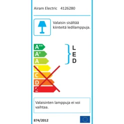 Zeo Duo 280 plafondi valkoinen