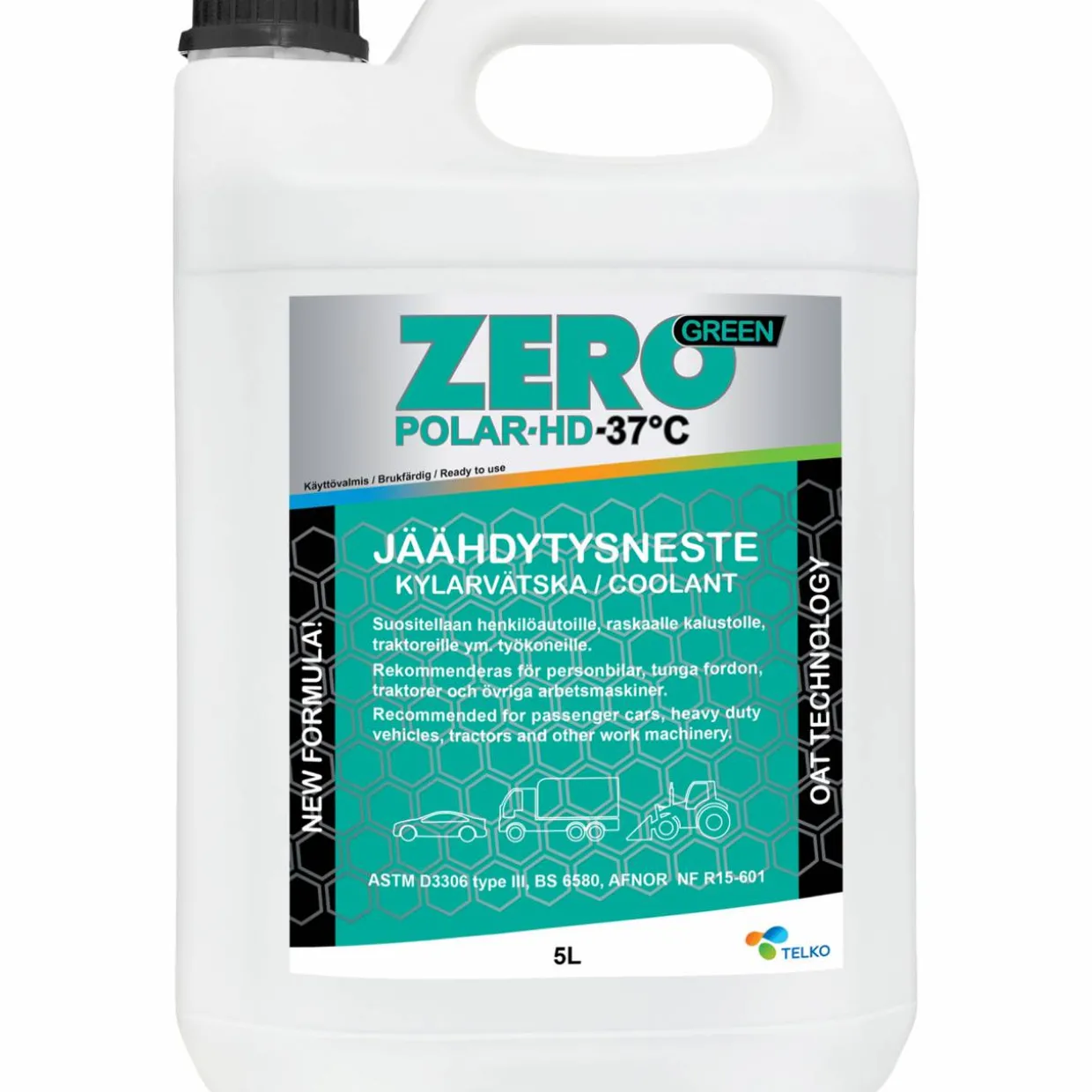 Zero Polar HD Green -37C Ready 5 l